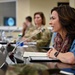 CSAF Brown, CSO Raymond, spouses give SLOC briefing