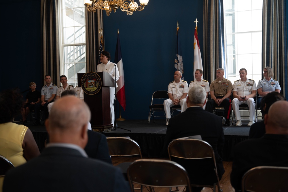 City of New Orleans Kicks Off Navy Week NOLA 2022