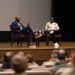 Retired CMSAF Wright, Alex Toussaint discuss mental health awareness with JBA Airmen