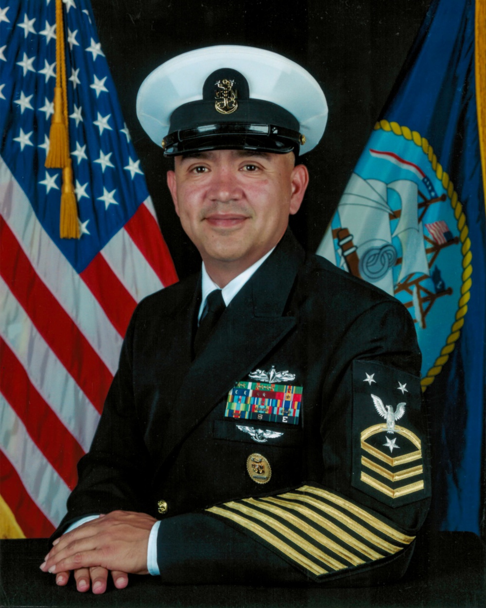 CMDCM Samuel Bernal, Jr., Command Master Chief, Navy Talent Acquisition Group San Antonio