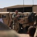 1st CAV Command Team Visits BLACKJACK BDE Training at NTC over Easter weekend