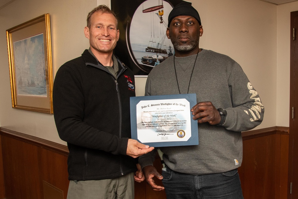 Warfighter of the Week