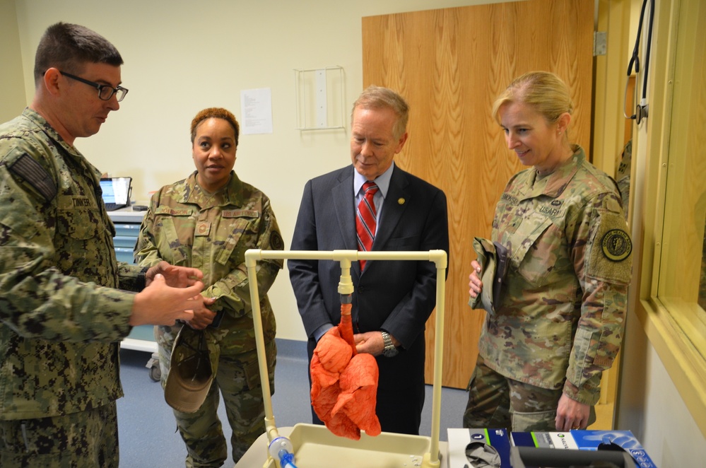 Assistant Director for Support, Defense Health Agency, visits METC