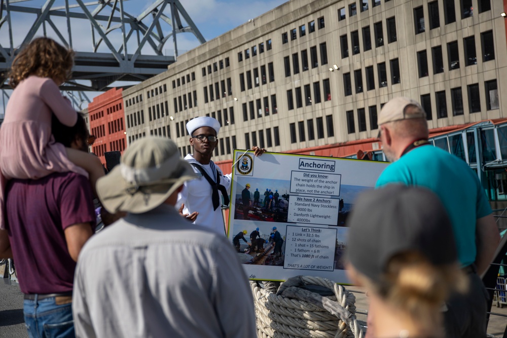 Navy Fleet Week Ship Tours