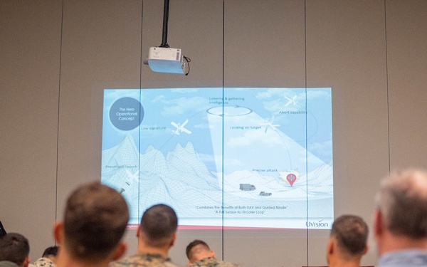3rd Marine Aircraft Wing Marines Learn Loitering Munitions Systems