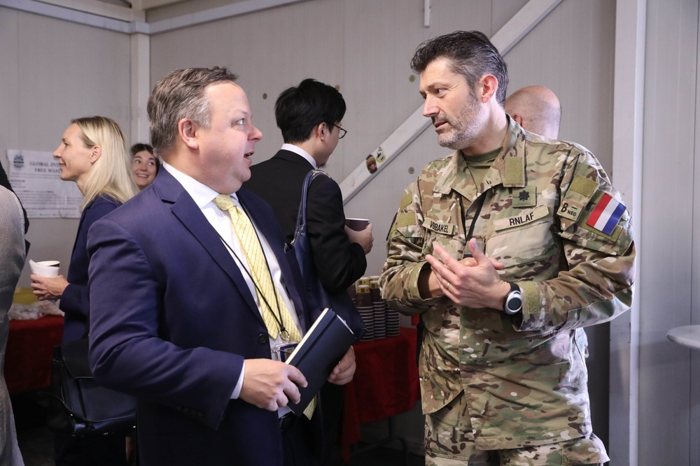 CJTF-OIR officials host Ambassadors Day event at Union III