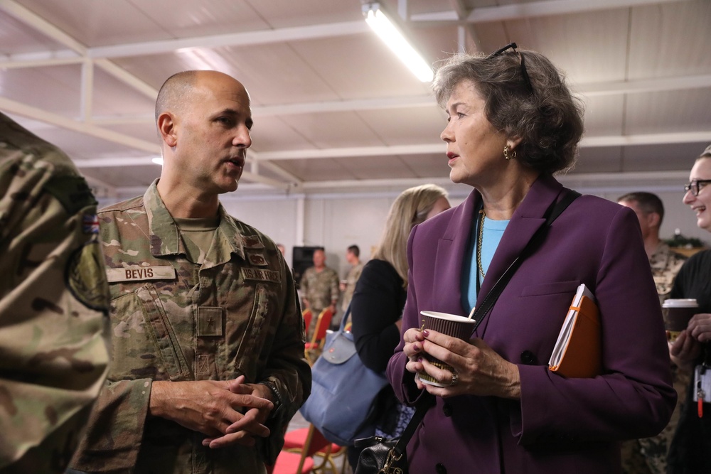 CJTF-OIR officials host Ambassadors Day event at Union III