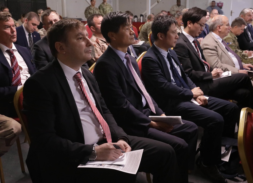 CJTF-OIR officials host Ambassadors Day event at Union III