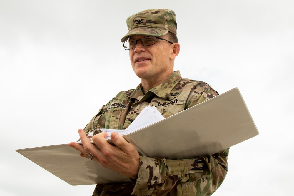 III Corps Deputy Commander Visits Battalion Motorpool