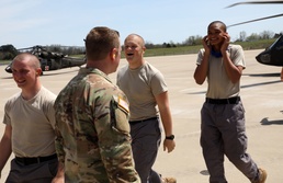 Guard Flies Challenge Cadets
