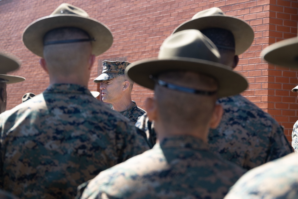 Marine is awarded the NCO of the Year