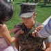 Felicia Contreras, the first Hispanic woman promoted to Master Gunnery Sergeant in the Logistics and Mobility Chief Occupational Field