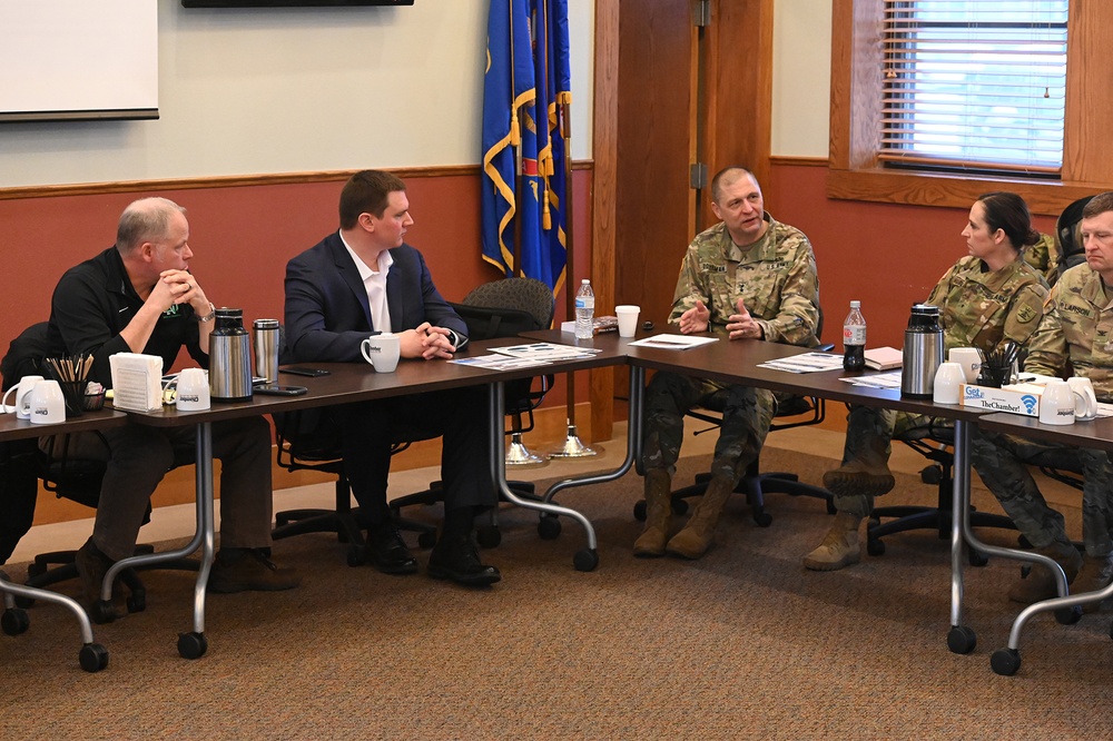 North Dakota Adjutant General Meets With Grand Forks Military Affairs Committee