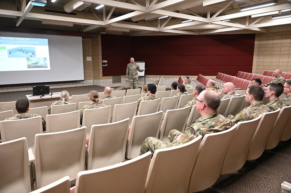 North Dakota Adjutant General Holds Town Hall Meeting with 188th ADA