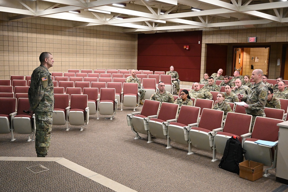 North Dakota Adjutant General Holds Town Hall With 188th ADA