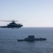 Marine Light Attack Helicopter Squadron 169 landing UH-1Y Venoms and AH-1Z Vipers on USS Michael Monsoor