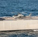 Marine Light Attack Helicopter Squadron 169 landing UH-1Y Venoms and AH-1Z Vipers on USS Michael Monsoor