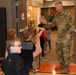 1st Sgt. Wagner welcome home high five