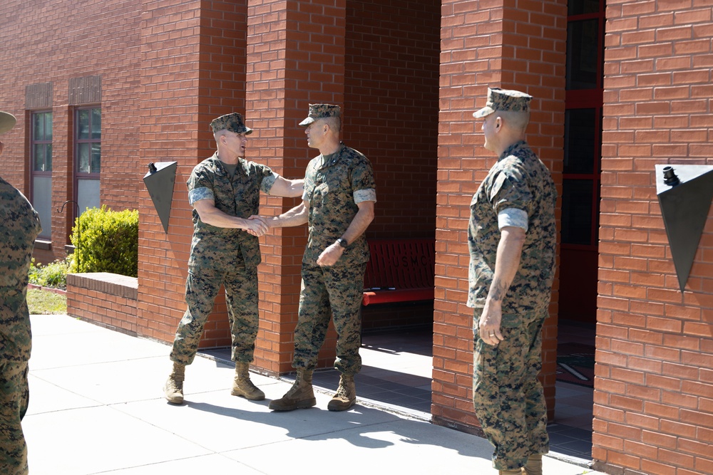 Marine is awarded the NCO of the Year