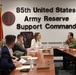 STAFFDEL visit to 85th U.S. Army Reserve Support Command