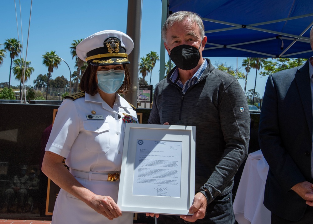 NMRTC San Diego Hosts a Volunteer Appreciation Ceremony