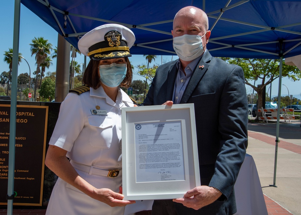 NMRTC San Diego Hosts a Volunteer Appreciation Ceremony