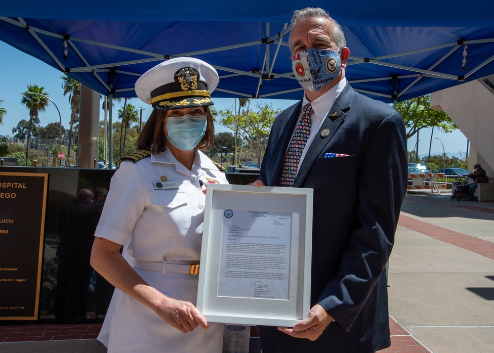 NMRTC San Diego Hosts a Volunteer Appreciation Ceremony