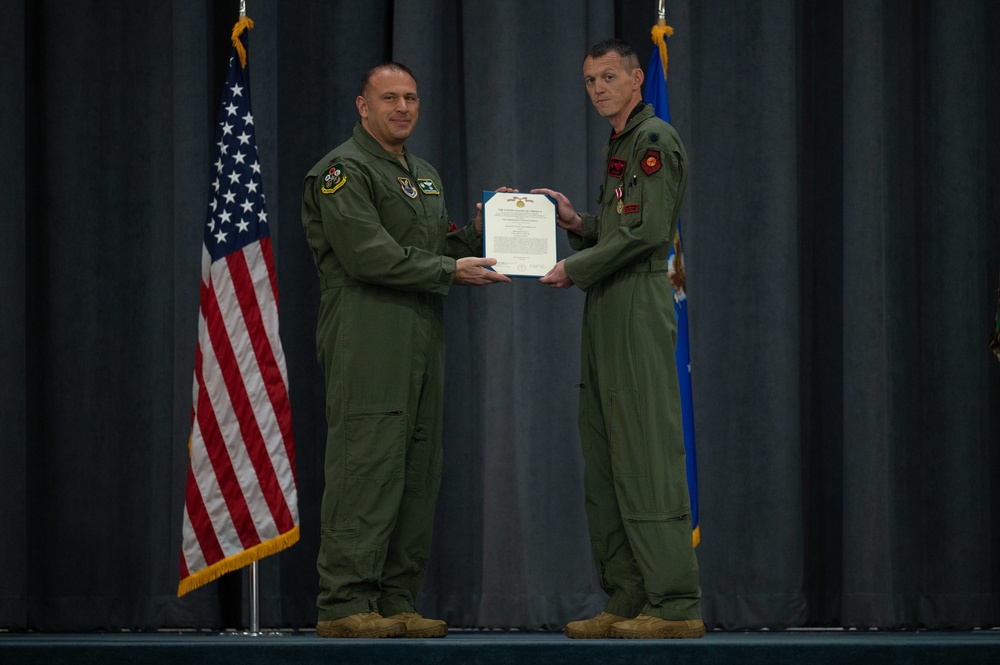 96th Bomb Squadron welcomes first female B-52 squadron commander