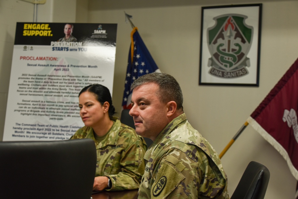 Public Health Command-Pacific Hosts SAAPM Leader Led Messaging Kickoff