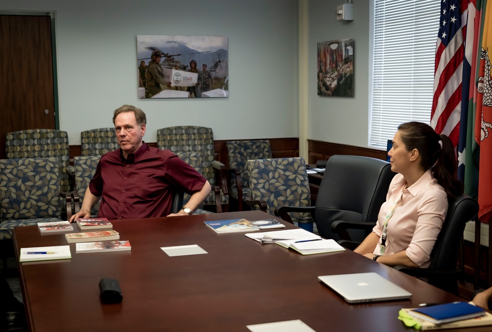 Professor Gershaneck Visits The Center for Excellence in Disaster Management and Humanitarian Assistance