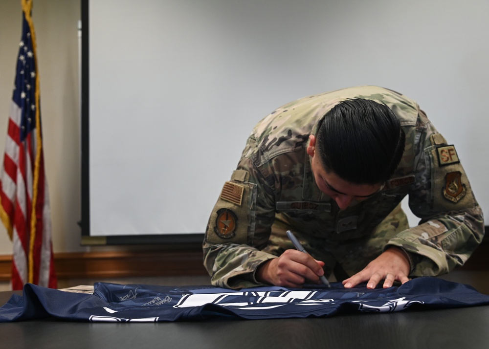 Linebacker of the Week: Senior Airman Alex Quiroz