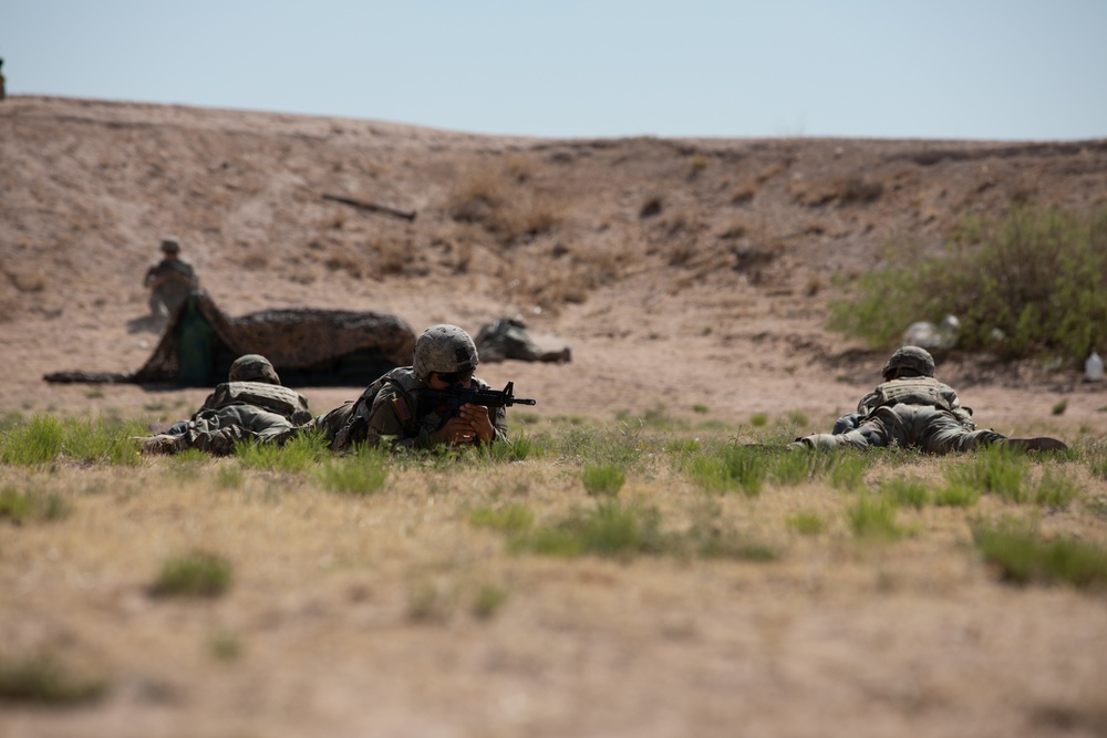 The Iron Warrior: 1st Armored Division Iron Squad Competition