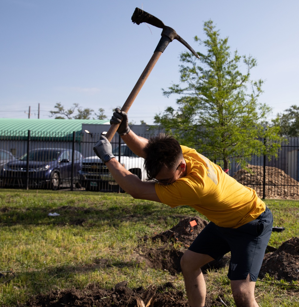 Service Members Give Back