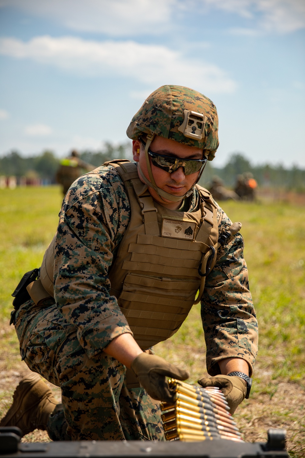 Atlantic Dragon | Marines with CLR-37 conduct M2A1 heavy machine gun range