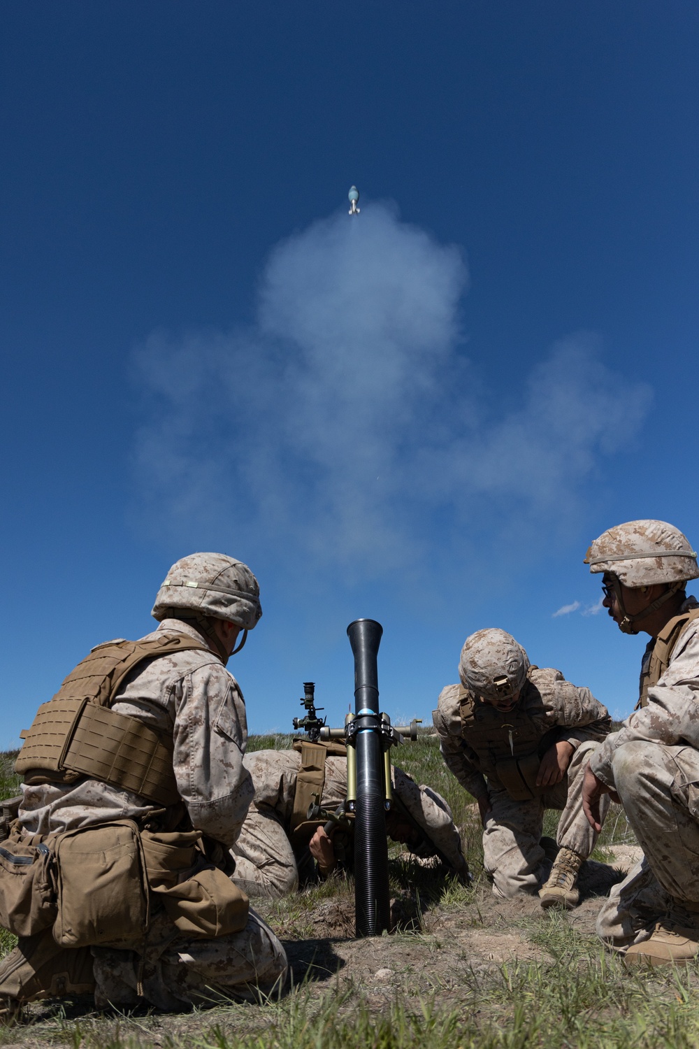 Garnet Rattler Suppressing Mortar Fire