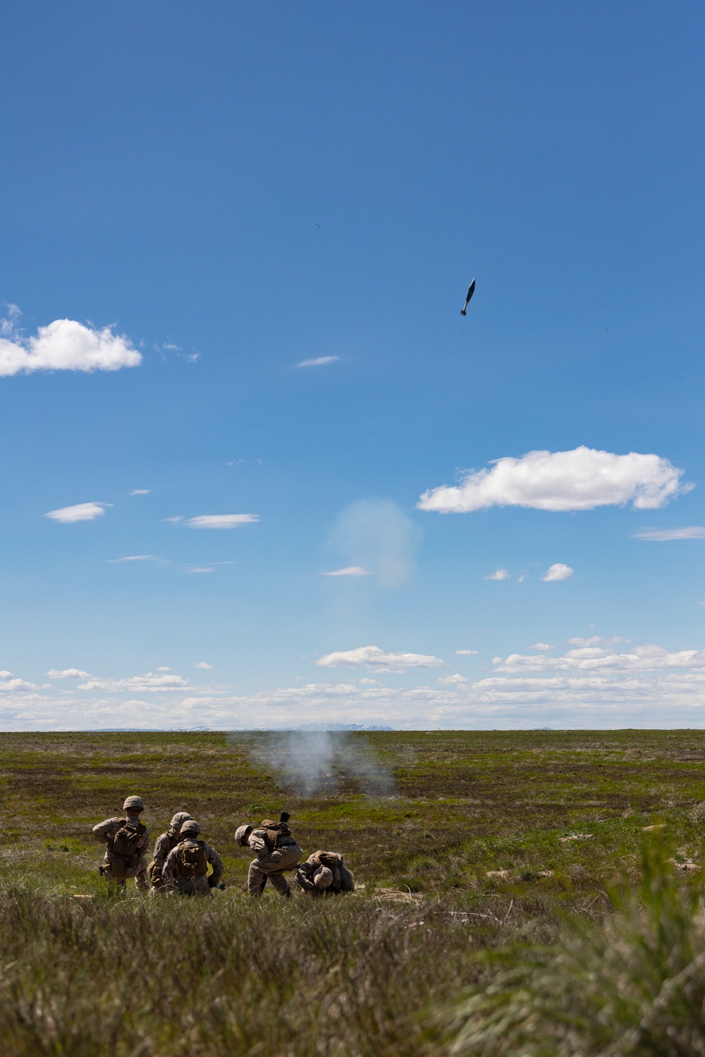 Garnet Rattler Suppressing Mortar Fire