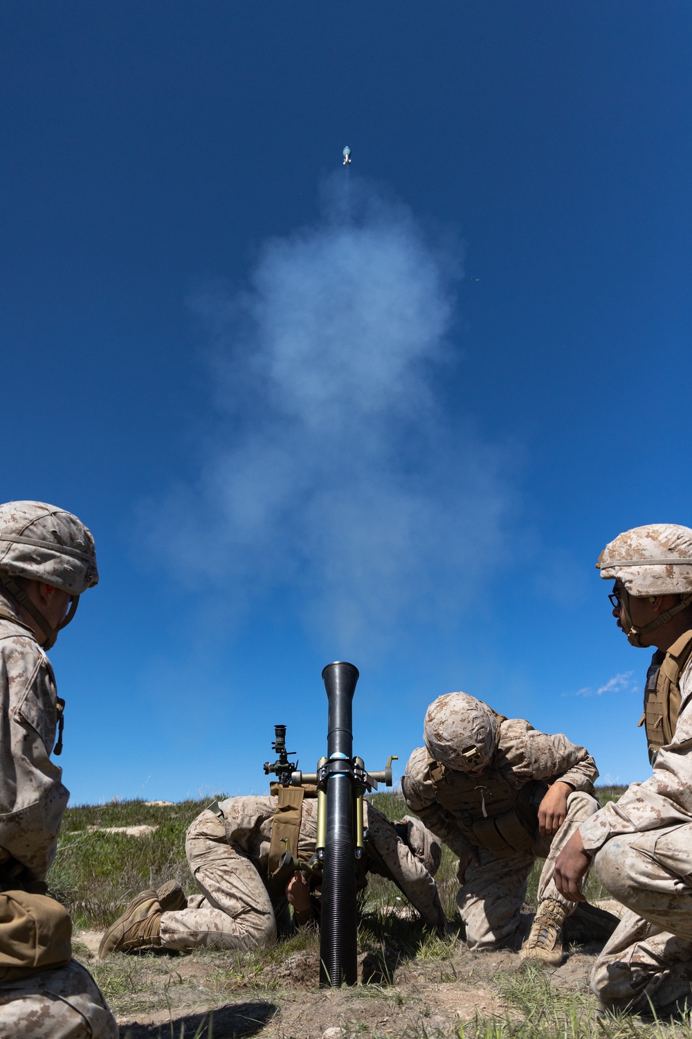 Garnet Rattler Suppressing Mortar Fire