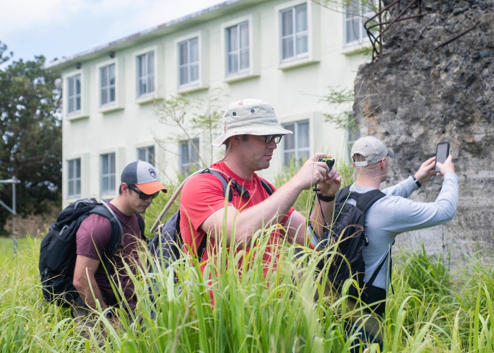 Kadena Airmen tour Iwo Jima