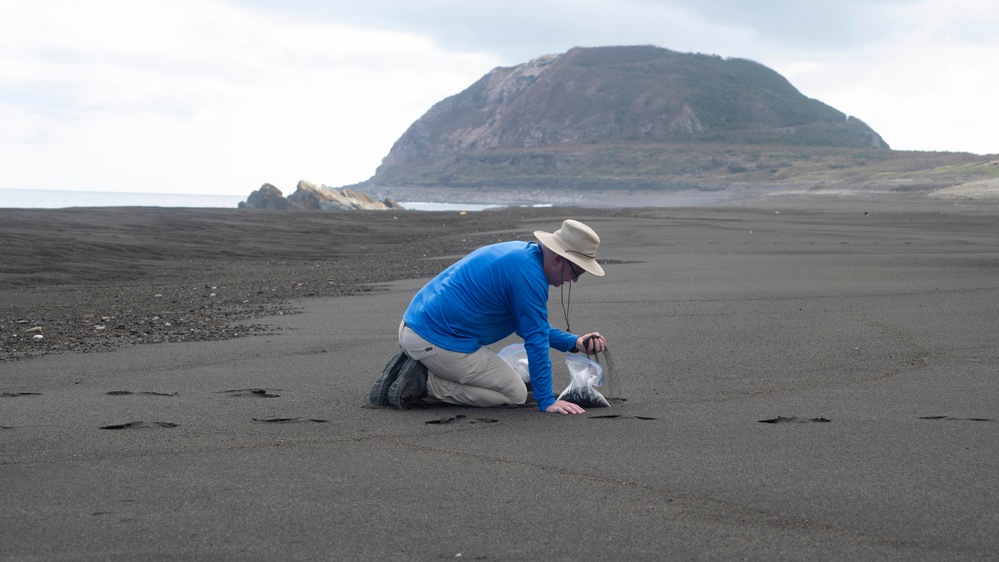 Kadena Airmen tour Iwo Jima