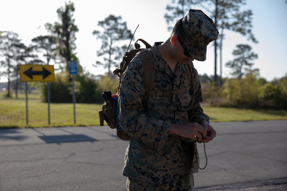 Atlantic Dragon | Marines with CLR-37 participate in land navigation
