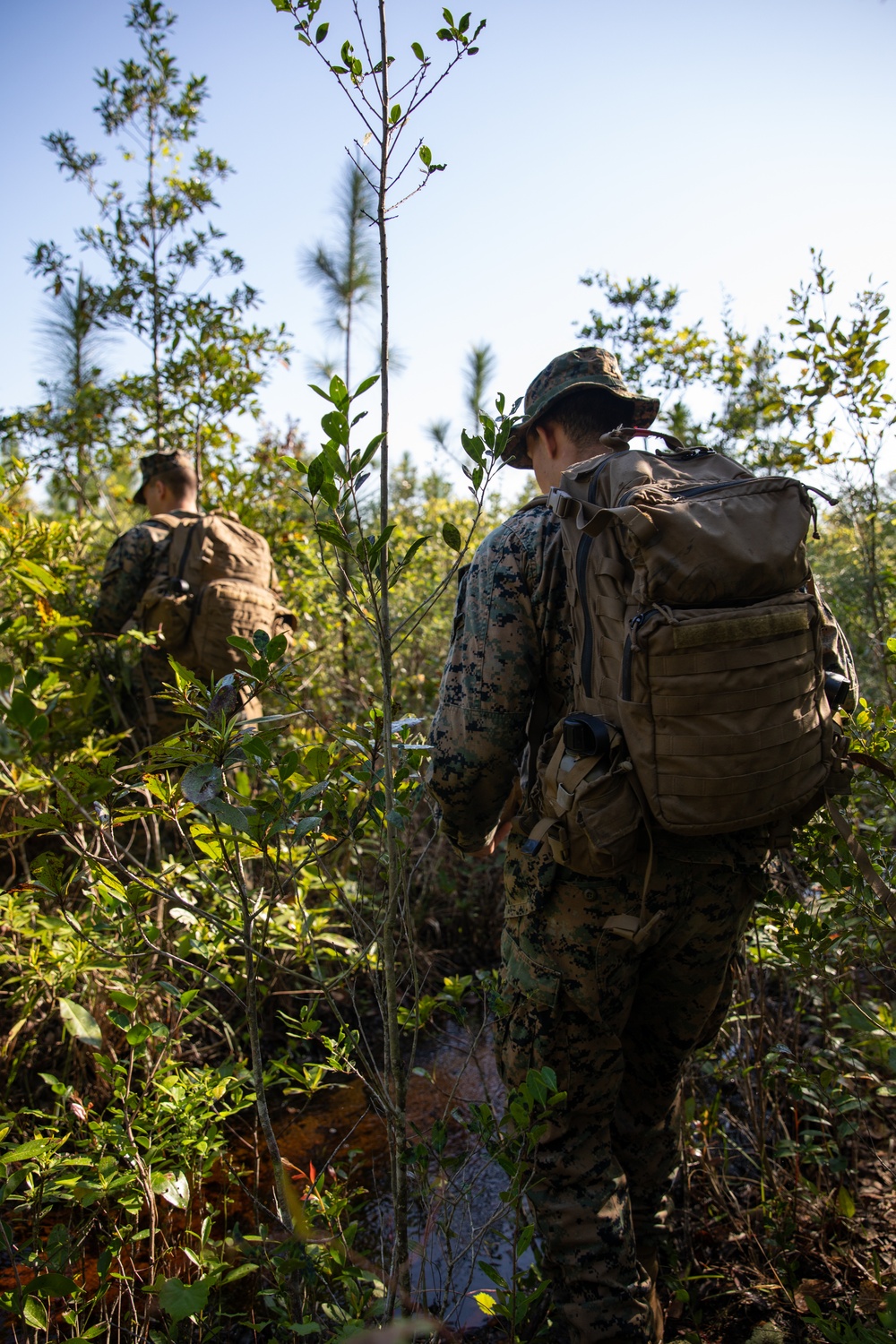 Atlantic Dragon | Marines with CLR-37 participate in land navigation