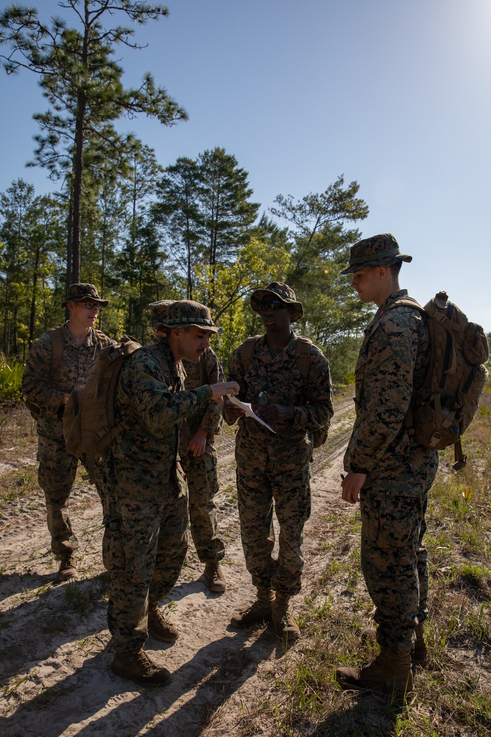 Atlantic Dragon | Marines with CLR-37 participate in land navigation