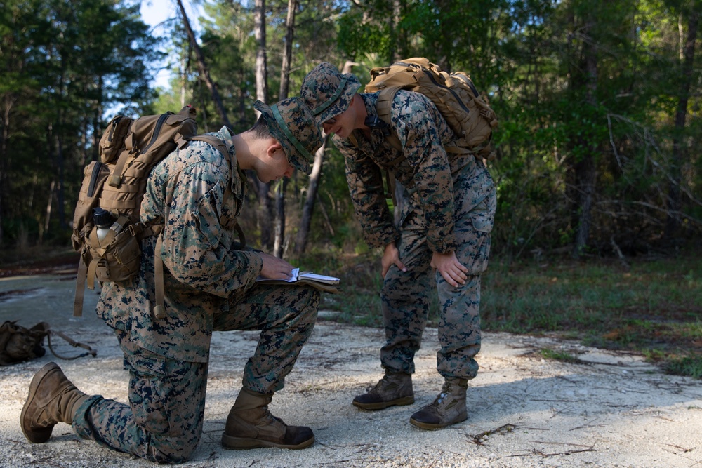 Atlantic Dragon | Marines with CLR-37 participate in land navigation