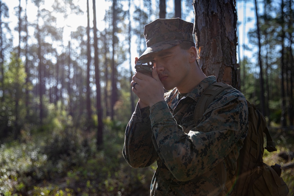 Atlantic Dragon | Marines with CLR-37 participate in land navigation