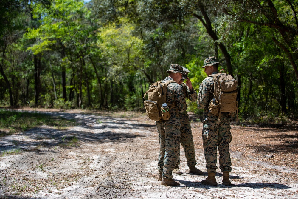 Atlantic Dragon | Marines with CLR-37 participate in land navigation