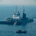 HMAS Farncomb Moors Alongside Frank Cable