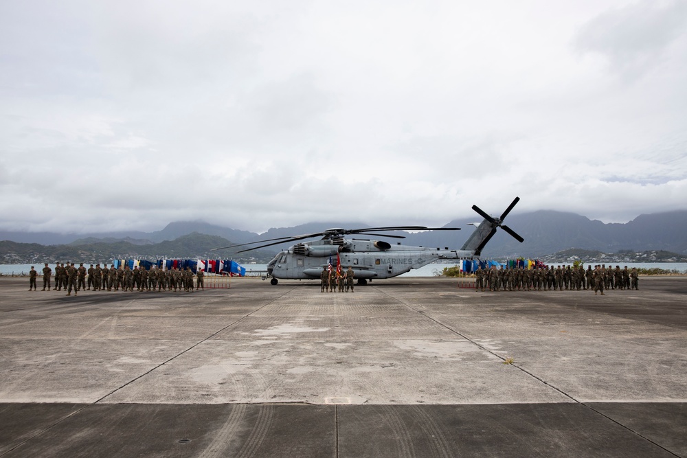 HMH-463 Deactivation Ceremony