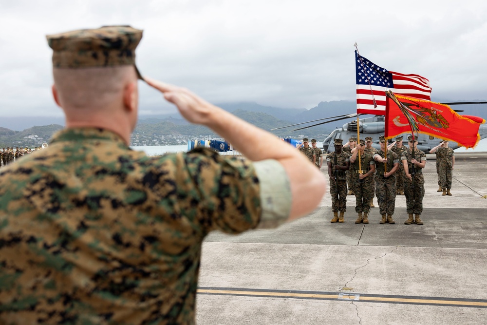 HMH-463 Deactivation Ceremony