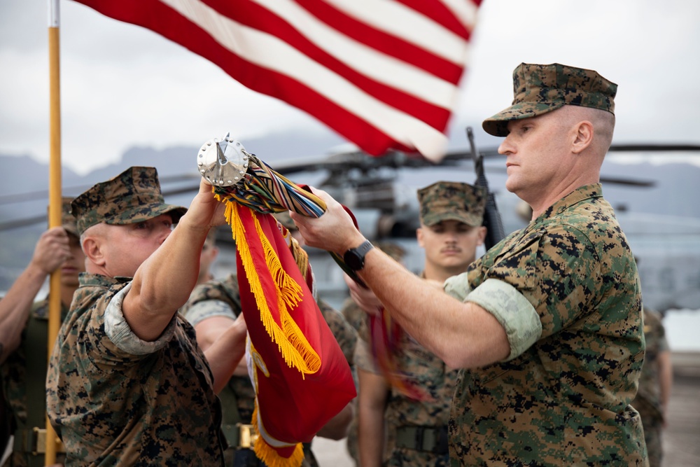 HMH-463 Deactivation Ceremony