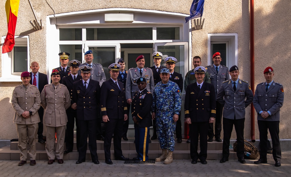 Bundeswehr Command and Staff College visit Romania